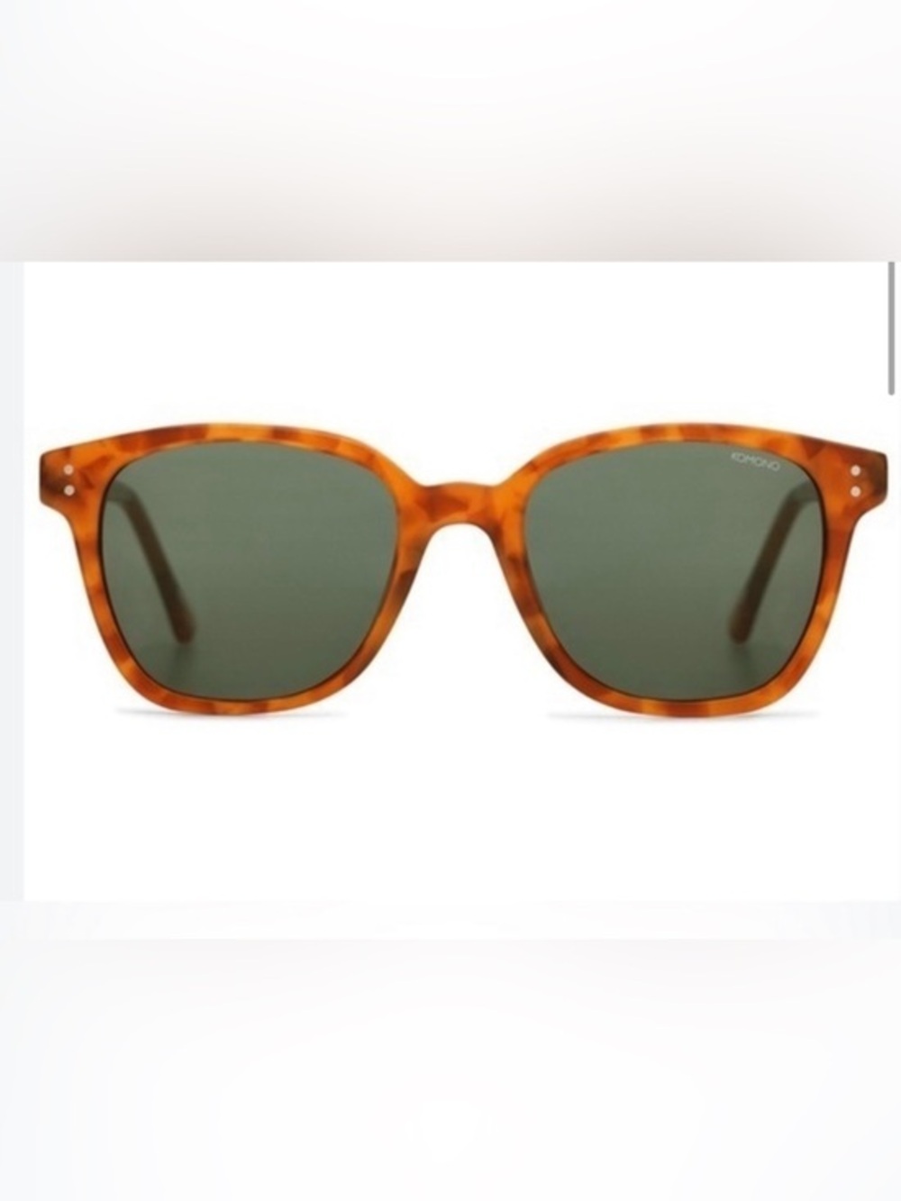 KOMONO sunglasses Renee Caramel Demi NEW tortoiseshell tan brown